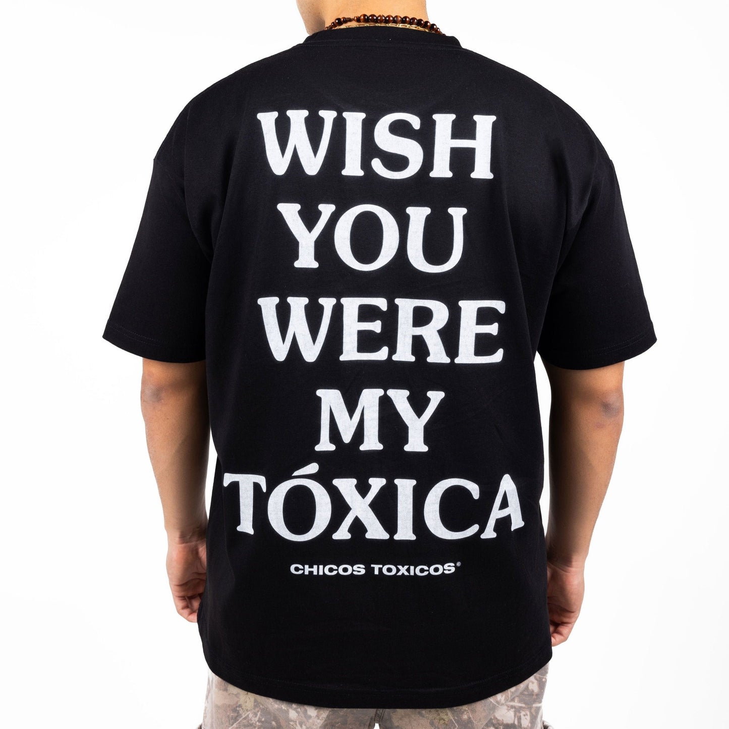 WISH YOU WERE MY TOXICA TEE - BLACK