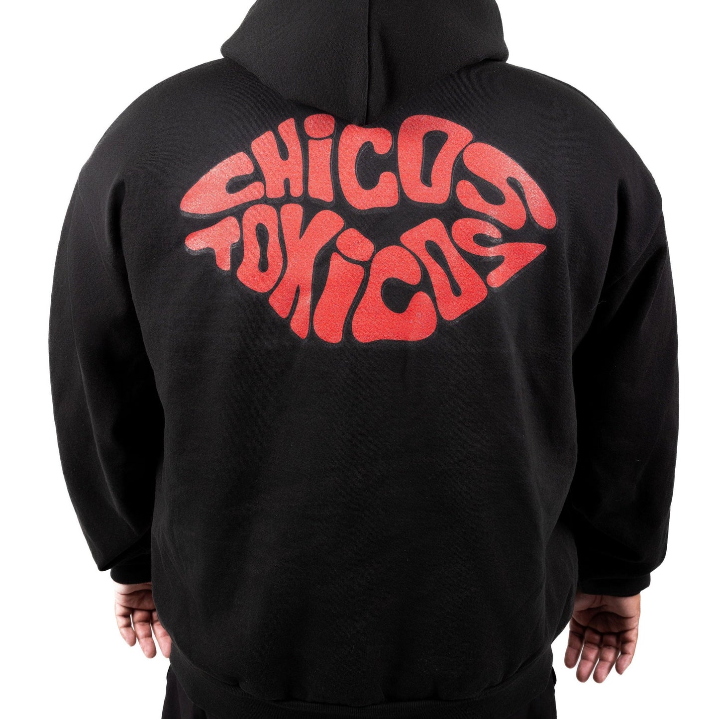 I LOVE TOXICAS HOODY - BLACK