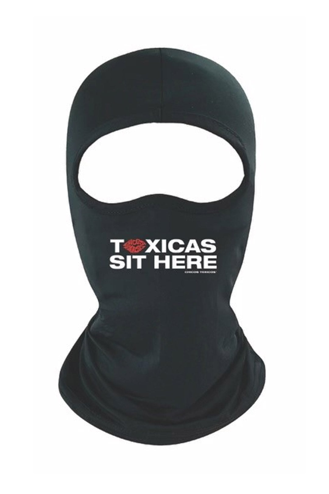 TOXICAS SIT HERE MASK BLACK