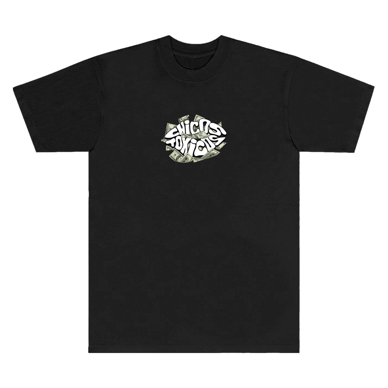 NEED MONEY FOR TOXICAS TEE - BLACK