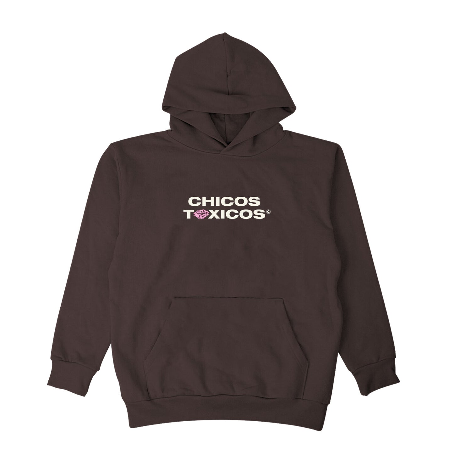 IN TOXICAS WE TRUST HOODY - BROWN