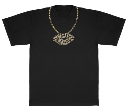 CHICOS TOXICOS BLING TEE - BLACK