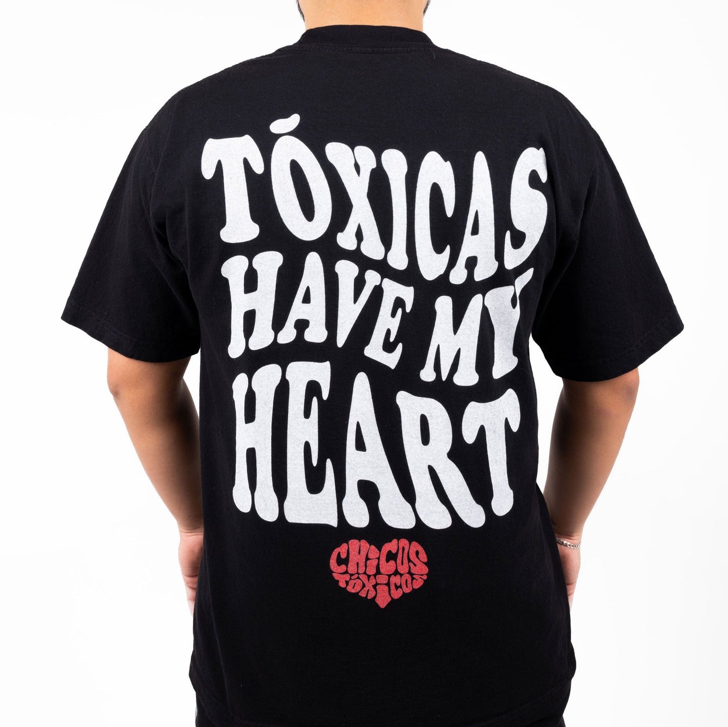 TOXICAS HAVE MY HEART TEE - BLACK