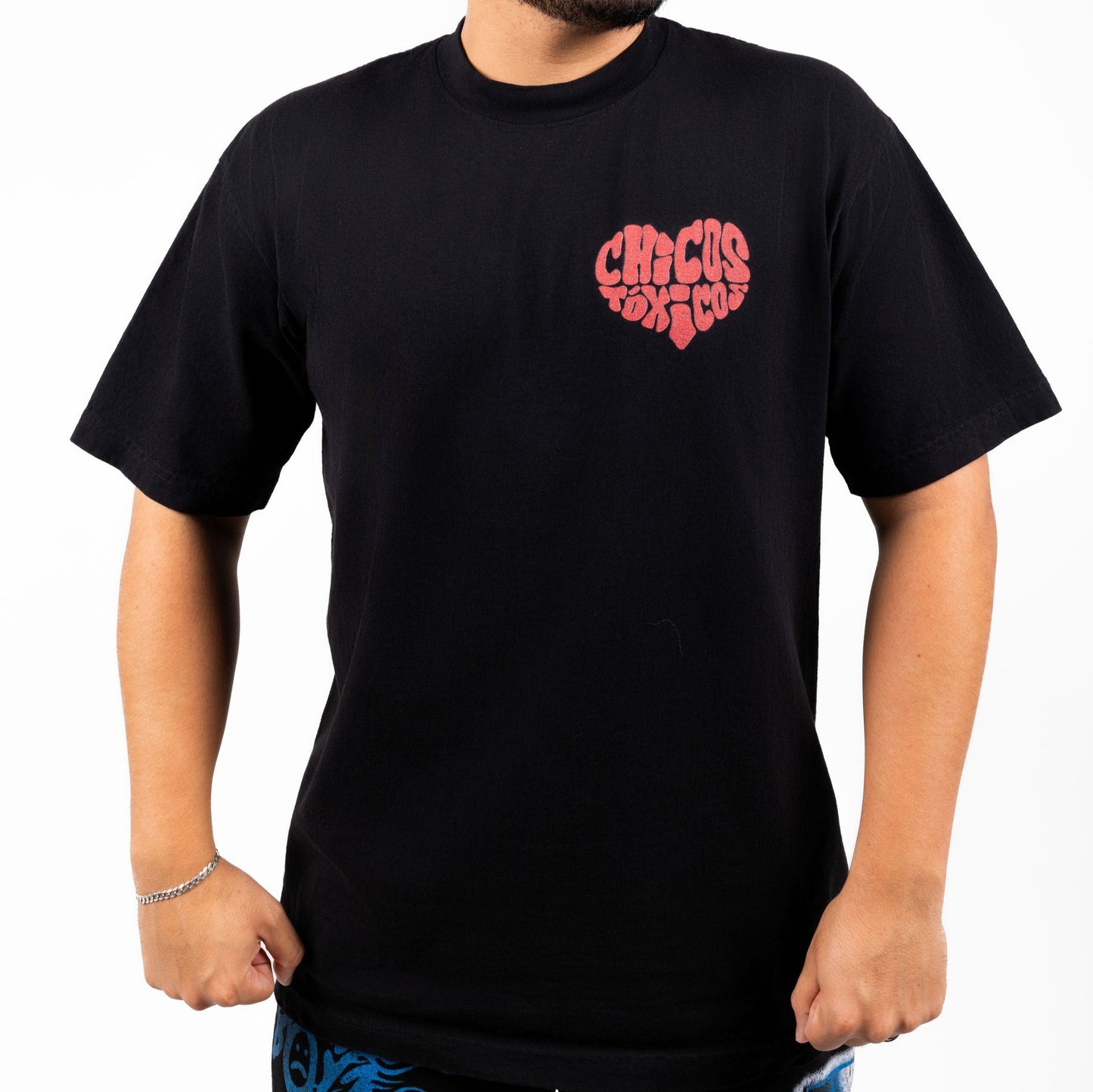 TOXICAS HAVE MY HEART TEE - BLACK