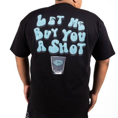 TOXICO SHOT TIME TEE - BLACK