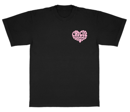 TOXICAS HEART TEQUILA TEE - BLACK