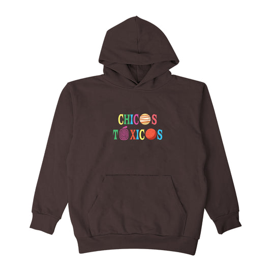 WISH YOU WERE MY TOXICA HOODY - BROWN