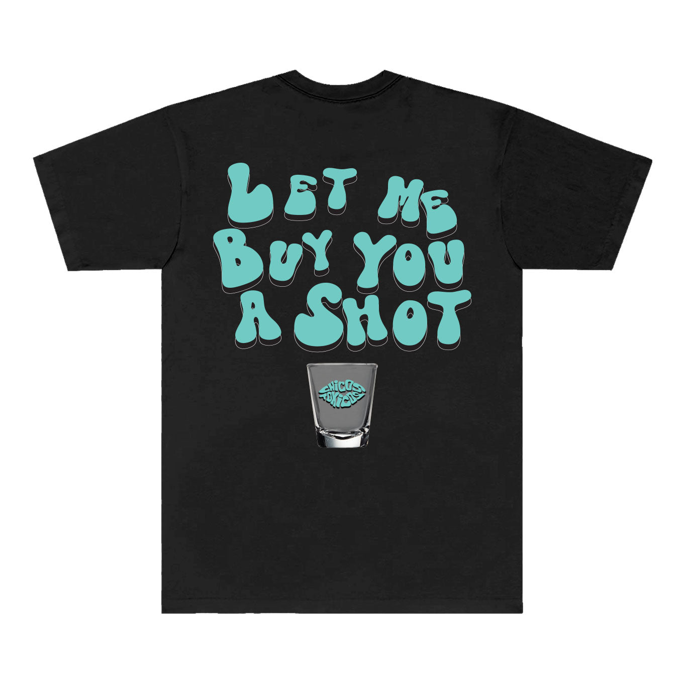 TOXICO SHOT TIME TEE - BLACK