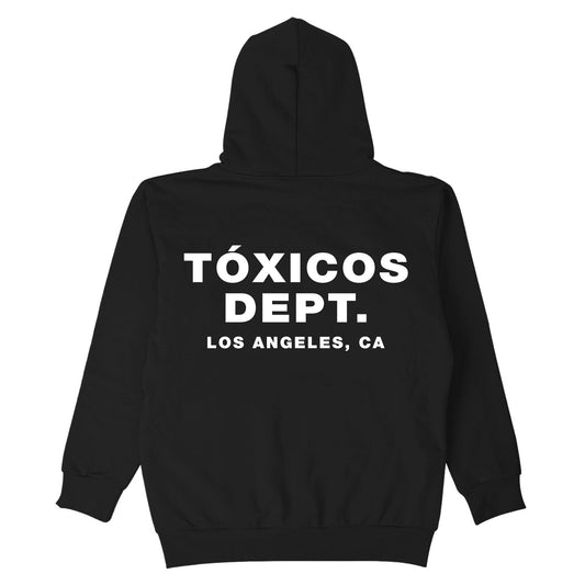 TOXICOS DEPT. HOODY - BLACK
