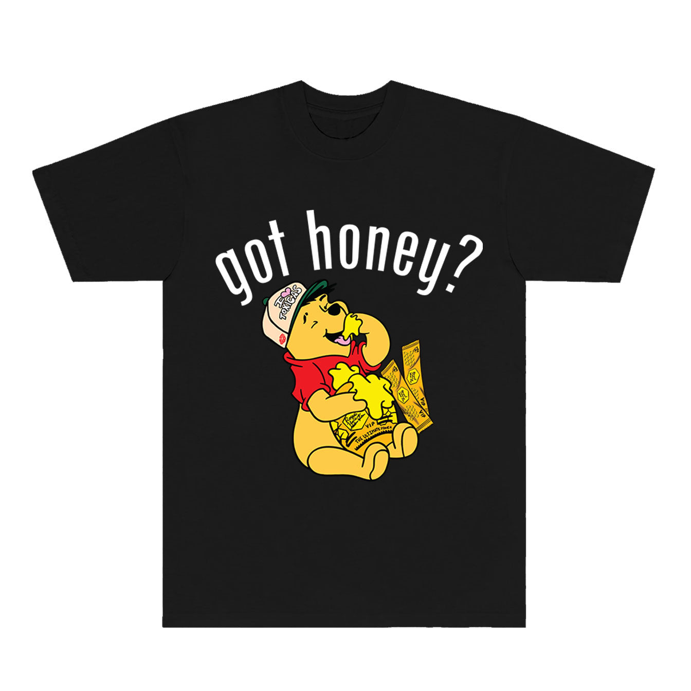 GOT HONEY TEE - BLACK