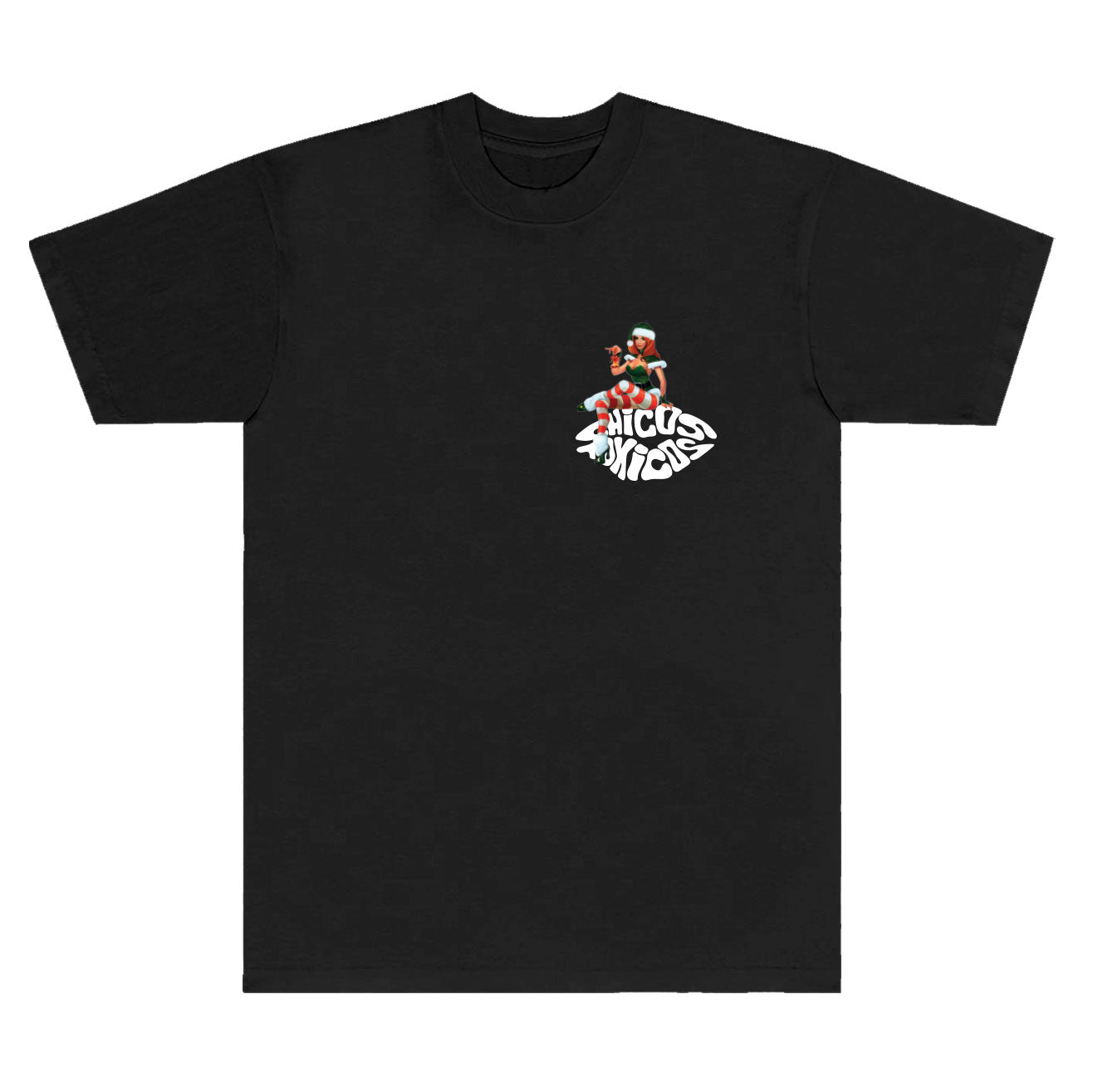 TOXICA CHRISTMAS TEE - BLACK