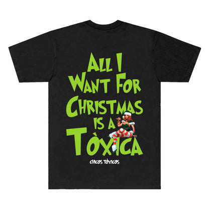 TOXICA CHRISTMAS TEE - BLACK