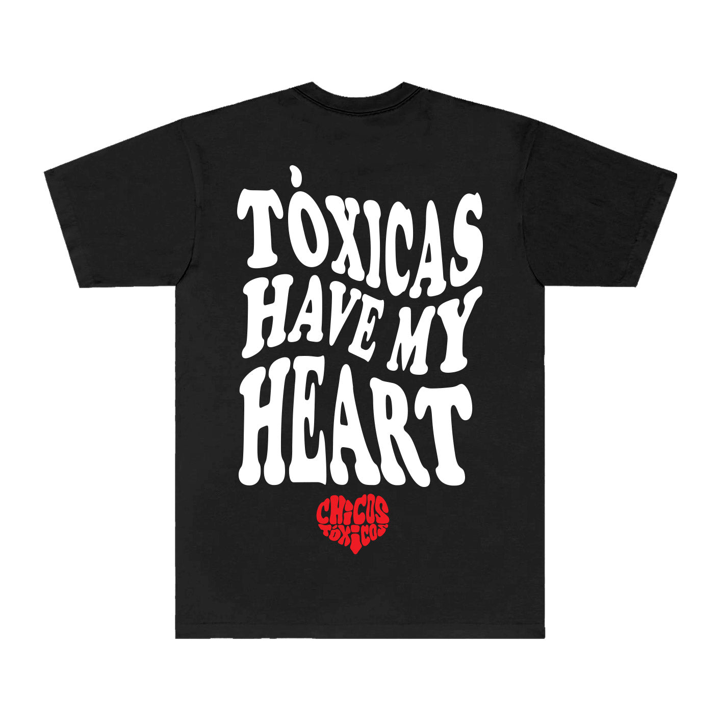 TOXICAS HAVE MY HEART TEE - BLACK