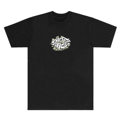 NEED MONEY FOR TOXICAS TEE - BLACK